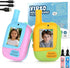 BUKEWIT Video Walkie Talkies for Kids 2 Pack, Kids Video Walkie Talkies Rechargeable