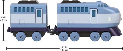 Thomas & Friends Fisher-Price Die-cast Kenji Toy Train Engine for Preschool Kids