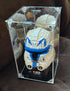 Acrylic Display Case, Clear Action Figure Display Box with Mirrored Back, Dustproof Protection for Collectibles