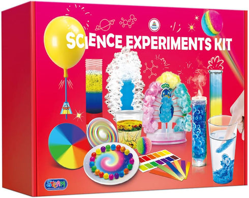 UNGLINGA 40+ Experiments Science Kit for Kids, Chemistry Set Educational Toy Gift for Boys and Girls