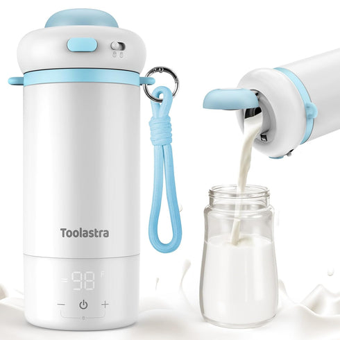 Toolastra Portable Bottle Warmer for Baby on The Go, 16.91oz 100% Faster