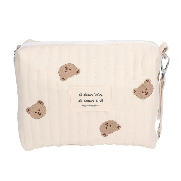 CDQL Multifunctional Baby Stroller Storage Bag, Large Capacity Handbag for Parents, Reusable Diaper