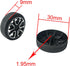 30mmx9mm 2mm 2mmx100mm (300 EUDAX Plastic Roll Dia Shaft Toys Wheel and STEM Shaft Round Rod Axles for DIY Toy RC Car