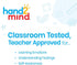 hand2mind Set, Set 4 See My Feelings Mirror, Play Therapy Toys, Mindfulness for Kids, Emotional Regulation Activities