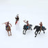 16 ONEST Pieces Native American Figurines Indian Figurines Indians Historical Plastic Action Figures for Projects
