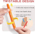24 Set, ENMY Colors Gel Crayons, Twistable Non-Toxic Crayons Washable Jumbo Crayons Smooth Texture Crayons for Kids