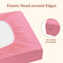 (2-Pack) (28x52x8in) Baby Crib Sheets for Boys Girls, Soft Fitted Sheets for Standard Crib Toddler Mattress, Breathable