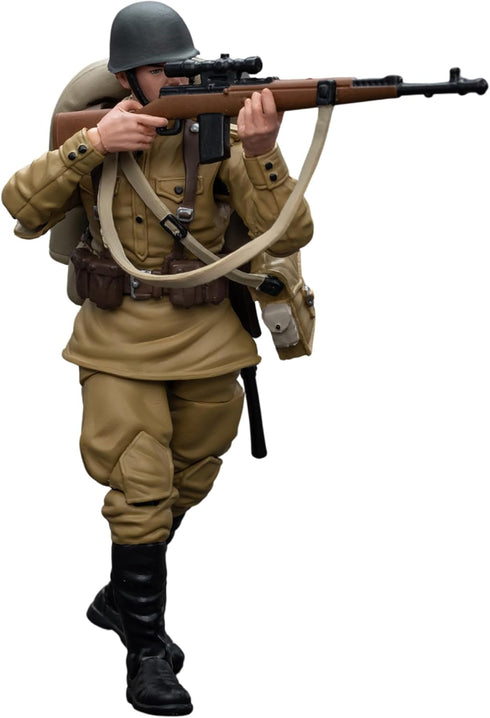 JOYTOY Hardcore Coldplay 1/18 Action Figures, WWII Soviet Infantry Collection Model Birthday Gifts