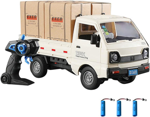 Remote Control Car RC Kei Truck,1:16 Scale RC Transporter Pickup Truck, 2.4GHz