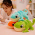 Cute Chameleon Stuffed Animal, 11.8 Inches Green Plush Doll Toy for Kids