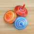GoodPlay 3 Pcs/Set Gyroscope, Handmade Painted Wood Spinning Tops, Educational Kindergarten Toys