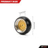 RCAWD Rim Wheel Drift Tire for 1/28 Wltoys K969 K989 P929, Drift Rally Kyosho Mini-Z Mini-Q Mini-D (Yellow)