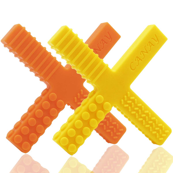 Xtra Tough Sensory Chew Stick Toys for Kids, Designed for Autism, 2 Pack for Moderate & Aggressive Chewers