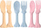 Made in USA Spoon la la Toddler Utensils Set - 6 Pack