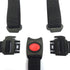 ZARPMA Baby 5 Point Harness Belt Adjustable Strap for Stroller High Chair Pram Buggy (2.5cm Width)