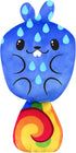 Dogs vs Squirls - Chewy Chonk 6" Plushies, Super-Soft & Bean-Filled, Great for Kids, Fidget & Sensory Toys