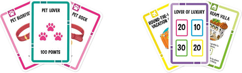 Hasbro The Game of Life Goals Card Game, Quick-Playing Family Game for 2-4 Players, Ages 8+