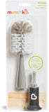 Munchkin Grey Bristle Bottle Brush - Perfect for Baby Bottles