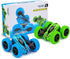 2PACK 2.4Ghz Vehicle,360 4WD 4 Lumiparty RC Stunt Car Remote Control Car for Kids, High Speed Rock Crawler Rotating Off