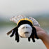 Cute Honeybee Plush Doll, Soft Bee Plush Toy, Stuffed Animal Doll, 17cm