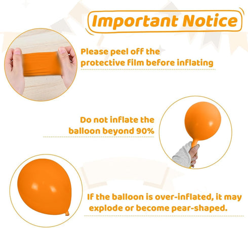 60Pcs 12 Inch Construction Balloons, Orange Black Yellow Truck Construction Party Latex Balloons for Kids Boy Girl