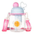 27oz Toddler Water Bottle, Tritan Sports Water Bottle with Straw, Plastic Water