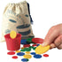 House of Marbles Tiddlywinks, Traditional Family Game, 28 Multicolored Pieces, Retro Classic Travel Game