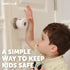 Jool Baby Door Knob Child Safety Covers (4 Pack), Prevent Kids from Opening Doors, Easy to Install