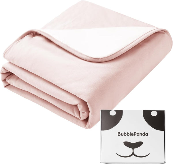 BubblePanda Rayon Made from Bamboo Baby Blanket for Boys Girls Neutral Soft
