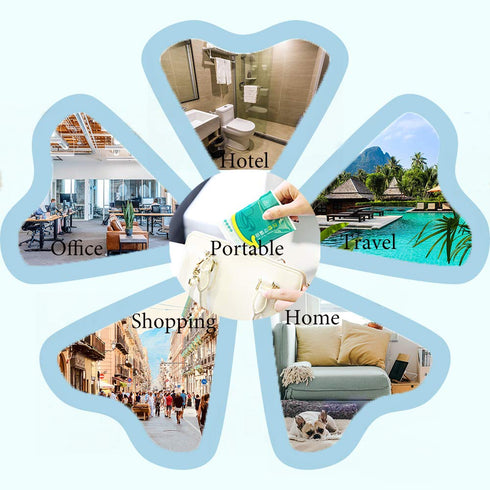 Ditind Disposable Toilet Seat Covers, 30 Pcs, Extra Large PE Film Travel Mats for Kids and Adults, 15.8×23.6 inch