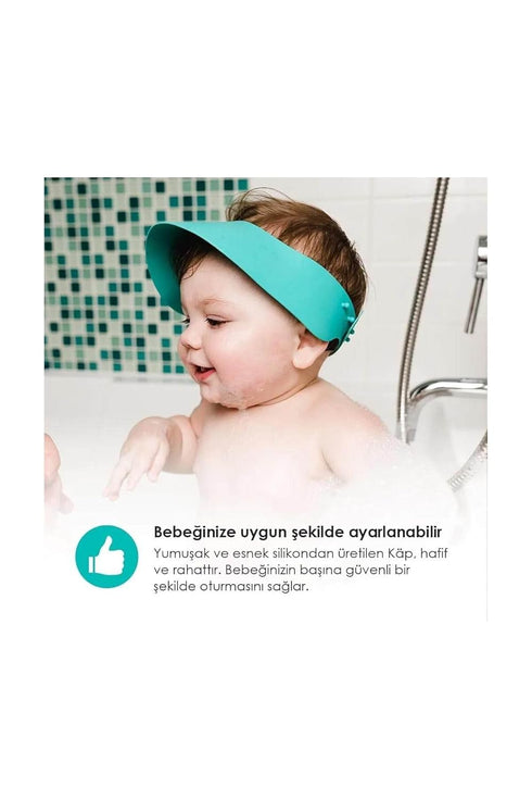 Bbluv Kaep Silicone Shampoo Cap - Aqua Bathing Fun for Kids