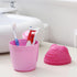 Jorzer Bath Rinser Cup for Babies, Cartoon Bear Baby Bath Rinse Cup with Handle, Multi-Use Rinsing Water Scoop