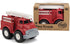 Green Toys Fire Truck - BPA and Phthalates Free Imaginative Play Toy for Kids, Red