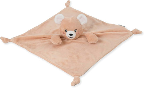 KINREX Teddy Bear Security Blanket for Babies, Soft Plush Soothing Towel, Unisex Baby Comforter Toy, Newborn Teddy Bear