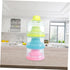 Beaupretty Portable Formula Dispenser High Capacity Stackable Milk Powder Container for Travel and Feeding Food Grade