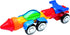 STICK O City 16 Piece Magnetic Building Set, Rainbow Colors, Educational STEM Toy Ages 36M+