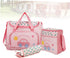 Mummy Set 4-piece Multi-function Bag Diaper Bag Shoulder Strap Nursing Changing Station for Mom