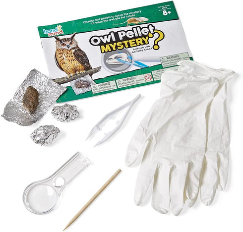 hand2mind 8-12, 10 Animal Science Kit for Kids Kids Science Kit with Fact-Filled Guide, Learn About Animal Biology