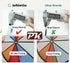 6 Inch Prize Wheel - Spinning Wheel for Prizes, 10 Slots Color Tabletop Roulette Spinner, Portable