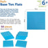Learning Resources Plastic Base Ten Flats, 10 Piece Set