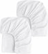 2 Pack Muslin Fitted Crib Sheets for Baby Girls & Boys-Neutral Breathable