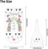 Dysuniry Personalized Baby Swaddle for Girls Boys Custom Swaddles for Newborns Rainbow Customized Newborn Sleep Sacks