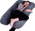 PUCHEN Auraform Body Pillow, Pregnancy Pillows for Sleeping,Maternity Sleeper U-Shape Body Pillow for