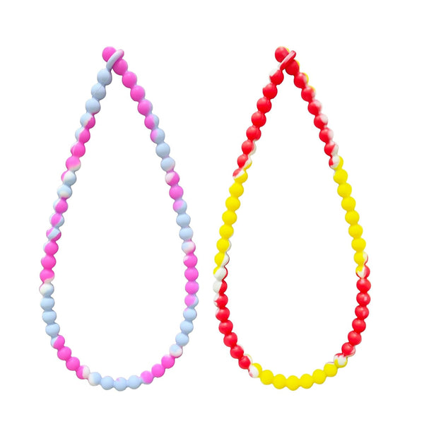 Teething Necklace for Baby - Integrated Safety Design for Toddler, Sensory Chew Necklace for Kids with Autism