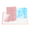 Disposable Changing Pads for Baby, 30 Pack Portable Diaper Changing Pad Liner, Leak-Proof Breathable (Pink, 18x24 Inch)