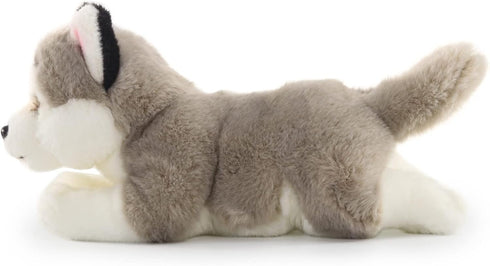16'' Husky Stuffed Animal, Soft Dog Plush Handmade, Cuddly and Realistic Stuffed Animals for Boys and Girls, Huggable