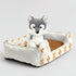 MON AMI Yukon The Husky Dog Stuffed Animal – 12”, Hand Crafted Soft Cuddly Plush Toy