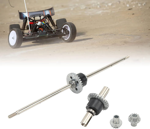 VGEBY Stainless Steel Metal Front Rear Differential Gear Spare Parts for Wltoys 12428 12427 Remote Control Car Wltoys 12428 Rear Axle