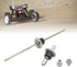 VGEBY Stainless Steel Metal Front Rear Differential Gear Spare Parts for Wltoys 12428 12427 Remote Control Car Wltoys 12428 Rear Axle