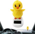 Solar Dancing Chick, Solar-Powered Car Charm, Cartoon Bobble Head Chick Ornaments, Solar Dancing Figurines for Car